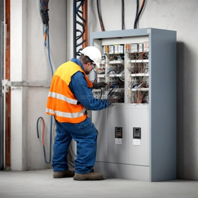 equipo de CableNowFix inspeccionando cableado